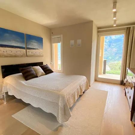 Design & Mountain View Bedroom * Aosta